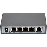 KKmoon 4 Port 100Mbps IEEE802.3af POE Switch/Injector Power over Ethernet for IP Camera VoIP Phone AP devices 104POE-AF