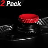 Camera Shutter Button (2 Pack/Red) Upscale and Delicate Soft Shutter Release Button