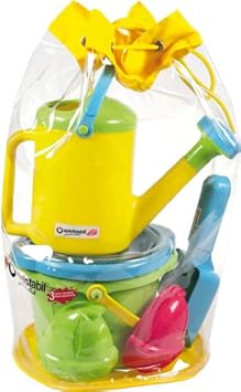 Spielstabil 7535 Set Fashion 6-teilig im Matchsack Eimer himbeer