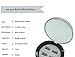 HOYUJI Magnetic false eyelashes, natural magnetic false eyelashes-no glue, best magnetic eyelashes, ultra-thin, easy to wear, 3D reusable, handmade eyelash elasticity (4 pcs/box)
