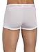 Calvin Klein Men's Micro Modal Trunk, White, Large