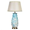 LLYU American Hand Painted White Coral lamp Led Ceramic Decorative Lighting for Living Room Bedroom Bedside 41cNkA44FTL. SS100