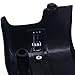 JFG RACING Black Motorcycle Battery Cover Guard Protector Two Sides Fairing One Pair for CMX250 1996-2005 CMX250C 2003-2005 CA250 1995-2005