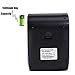 Wireless Bluetooth Receipt Thermal Printer, Portable Personal Bill Printer 2 Inches 58mm Mini USB POS Printer for Restaurant Sales Retail Compatible with Android/iOS/PC/Windows/Linux