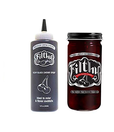 Filthy Black Cherry and Black Cherry Syrup Combo Pack