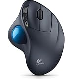 Logitech M570 Wireless Trackball, Computer Wireless Mouse, Long Range Wireless Mouse