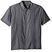 Quiksilver Waterman Men's Cane Island Button Down Shirt, Navy Blazer, L