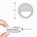 Selfie Ring Light, Gvoo Clip On 36 LED Camera Light, Portable Round Warm Flash Light for All Smartphones Tablets iPhone iPad Samsung