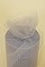 Ling's moment Tulle Fabric Bolt Tulle Ribbon Roll 6 inch x 100 Yards 300 Feet (Silver Gray) for Tulle Table Skirt Wedding Party Decorations