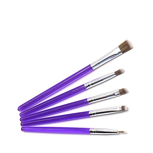 AK ART KITCHENWARE Sugar Cookie Brushes Set Gum Paste Flower Tools Fondant Cake Decorating Supplies Bakeware Kitchen Utensil Bakery Tools (Set of 5pcs) - Thumbnail 5