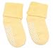 Pro1rise Mixed 4 Pairs 12-36 Months Toddler Baby Girls Anti-slip Turn Cuff Terry Socks Thick Cotton Shoe Socks Slippers