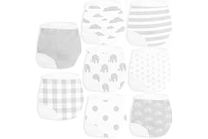 BaeBae Goods Potty Training Underwear Boys & Girls 8 Pack, Absorbent Cotton Baby Toddler Training Pants 12M 2T 3T 4T 5T, Unisex Underpants