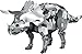 OWI Triceratops Aluminum Skulpture Kit