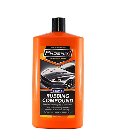 Phoenix1 Rubbing Compound Step 1 Compatible with Car Body Scratch Remover (945ml)