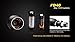 Fenix FD40 1000 Lumen CREE LED variable beam Flashlight with ARB-L4-4800 26650 battery, ARE-X1 Charger and EdisonBright brand battery carry case