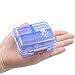 VTAR Pill Organizer, Portable 6 Compartments Travel Tablet Medicine Vitamin Pill Organizer Container, Pill Case for Purse or Pocket