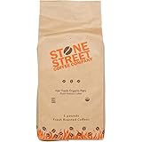 100% FAIR TRADE ORGANIC PERU | Whole Bean Coffee | 5 Lb Bulk Bag | Medium Roast | Premium Quality Peruvian