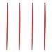Red Plastic Toothpicks, 300 Small Food Picks, 2.5