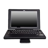 MoKo Wireless Bluetooth Keyboard Cover Case for Sony Xperia Tablet Z 10.1 inch Tablet, BLACK (Will NOT Fit Xperia Z2 Tablet)