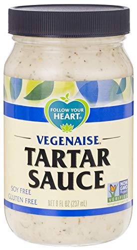 Follow Your Heart Soy Free, Gluten Free, Non-GMO Vegenaise Tartar Sauce 8 ounces (Pack of 6)