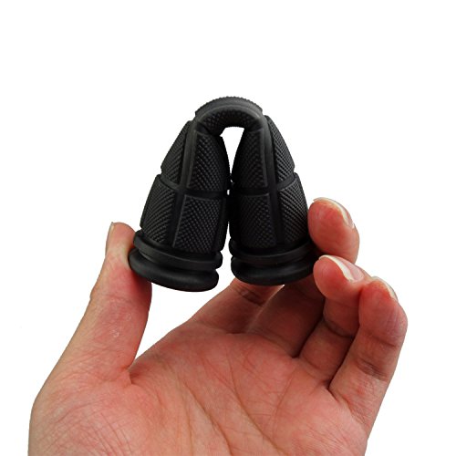 image for Kasteco 2 Pairs Bicycle Handle Bar Grips Mushroom Grips For BMX/MTB/Ro