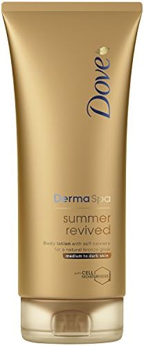 dove bronzing body lotion