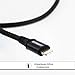 ICSEIO 4Pack 1FT 3FT 3FT 6FT Charging Cable for iPhone Charge Cable Nylon Braided USB Charger Data Sync Cord Compatible with iPhone Xs/XS Max/XR/X Case /8/7/6/5/iPad Case, Black