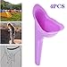 SchoolSupplies Portable Outdoor Women Reusable Camping Travel Urinal Female Standing Toilet Urine Device