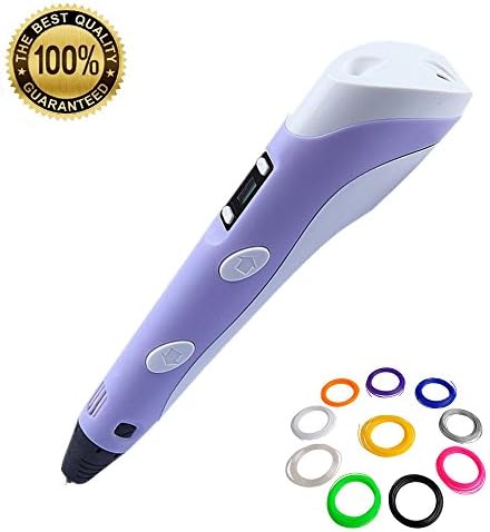 Jabond 3D Pen Printer Art &amp; Craft Making Tool with PLA Filament and LCD Screen Temperature Adjustable Doodling Drawing Pen