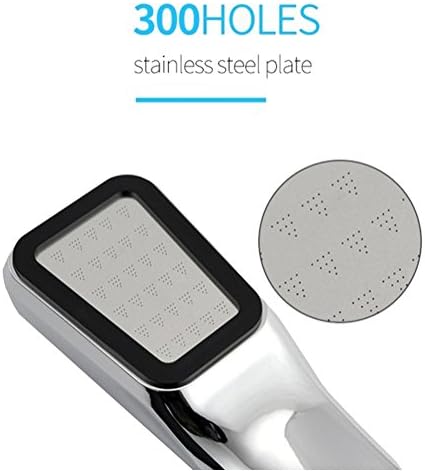 Shower Head Quality Bathroom Rainfall 300 Hole Water Saving Flow With Chrome ABS Rain Shower Head High Pressure Boost