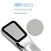 Shower Head Quality Bathroom Rainfall 300 Hole Water Saving Flow With Chrome ABS Rain Shower Head High Pressure Boost