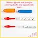 PrimeIRIS Drawing Painting water Pens for Kids Toddlers Aqua doodle pen brush for drawing mat and books Aqua Pens No Mess Painting Coloring for Kids Children