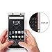 Ringke Fusion Compatible with BlackBerry KEYone Case Crystal Clear PC Back TPU Bumper Drop Protection, Shock Absorption Technology Raised Bezels Protective Cover - Clear
