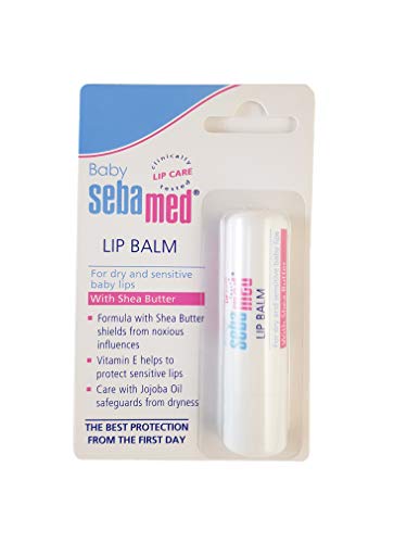 Sebamed Baby Lip Balm Repair Chapstick Recovery Medicated Stick Toddlers Care Shea Butter Sensitive Dry Lips Jojoba Oil Vaselin Therapy Moisturizing Dryness