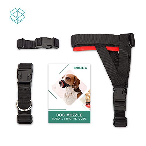 Gentle Dog Muzzle for Small, Medium, Large Dogs, Safely Secure Comfort