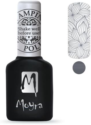 MOYRA"Gel Stamping Polish"Unique Gel Stamping for Nails (SGP 02 Grey) 10ML