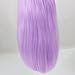 ZHANGXIUZHU WIG 10inch Fashion Light Purple Bob Hair Synthetic Hair Lace Front Wig For Women 150% Density