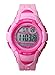 Girls Watch Kids Digital Sports 7-Color Flashing Light Water Resistant 100FT Alarm Gifts for Girls Age 8-12