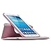 Moonmini 360 Rotation PU Leather Protective Case Cover Pouch for Samsung Galaxy Tab 3 8.0