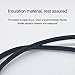 Cable Nahao AC Power Cable Cord Compatible with Vizio/Sharp/Sanyo/Emerson LED TV; Brother Sewing Machine STAR120E, STAR130E, STAR140E, XL3000, SQ-9000, XR1300, XR1355, XR-4000, XR-7700, XR-9000