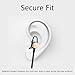 Bluetooth Headphones Sports Wireless Earbuds Sweatproof Headset Magnetic Attraction Stereo Earphones for Running Workout Gym Noise Cancelling Proshine (M-RED)