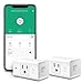 Etekcity Smart Plug with Auto Night Light, Energy Monitoring Smart Outlet Works with Aexa and Google Home, IFTTT, Compact Size, 15A, 1800W, ETL Listed (2 Pack)
