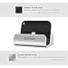 Spinido iPhone Charging Dock Desk Station for iPhone 6 6Plus5S 5 Updated version supports cases 0mm 2mm Silver