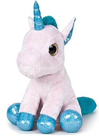 unicornio rosa de peluche