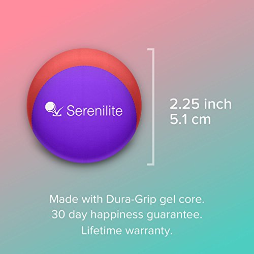Serenilite Stress Ball and Hand Therapy Gel Squeeze Exercise Ball - Great for Anxiety and Hand Strengthening - Optimal Stress Relief - Dual Color (3 Ball Bundle) - Thumbnail 5