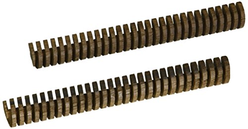 French Oak Spirals Medium Plus Toast - Oak Spirals for Aging Whiskey, Wine, Brandy, or Spirits in the Bottle - Oak Bottle Spiral by The Barrel Mill - 8" Long, 2-pc