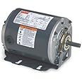 Dayton 6K778 Motor, 1/3 hp, Split PH, 1725 RPM, 115 V, Black