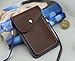 Big Mango Multipurpose Big Capacity Two separated Pouches Cell Phone PU Leather Bag Crossbody Purse for Apple Iphone 4 4s Iphone 5 5s,5c Samsung Galaxy S4 S3 Galaxy Note 2 Note 3 HTC Money Key Cards with Long Shoulder Strap & Magnetic Snap Buttom Closure -Coffee