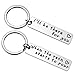 JanToDec 2Pcs Friends TV Show Keychain I'll Be There for You When The Rain Starts to Pour Gift