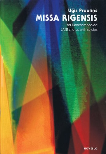 MISSA RIGENSIS SATB          VOCAL SCORE